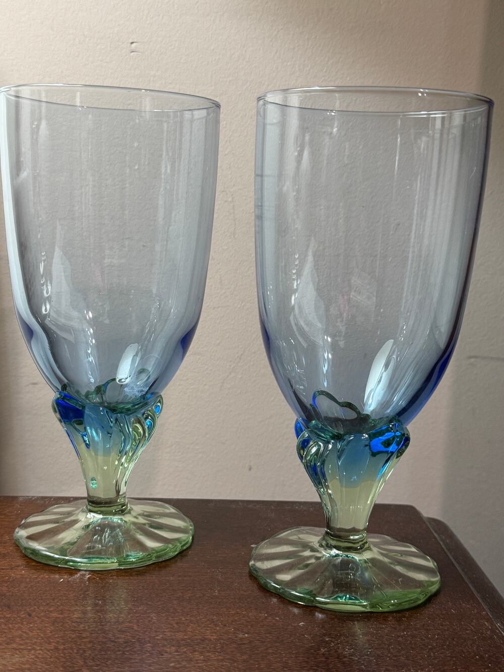 Bormioli Rocco Bahia Ice Tea Water Goblet Glasses - Set of 2